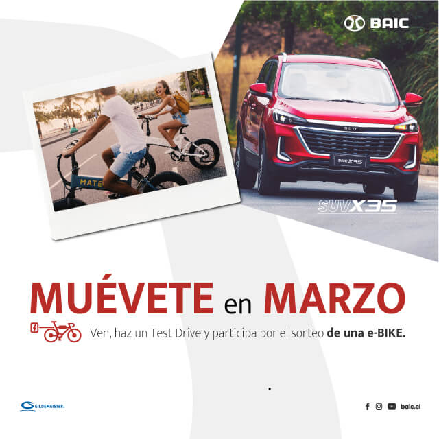 Conoce a los ganadores de nuestro concurso “Muévete en Marzo y Abril con BAIC”