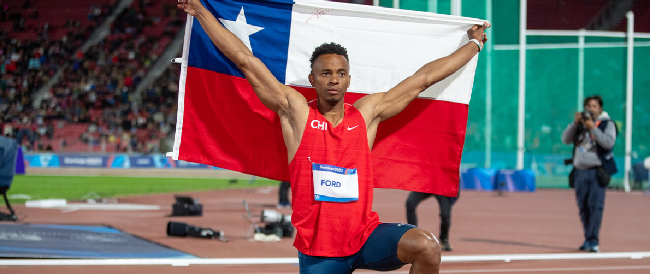 Felicidades al campeón panamericano, Santiago Ford